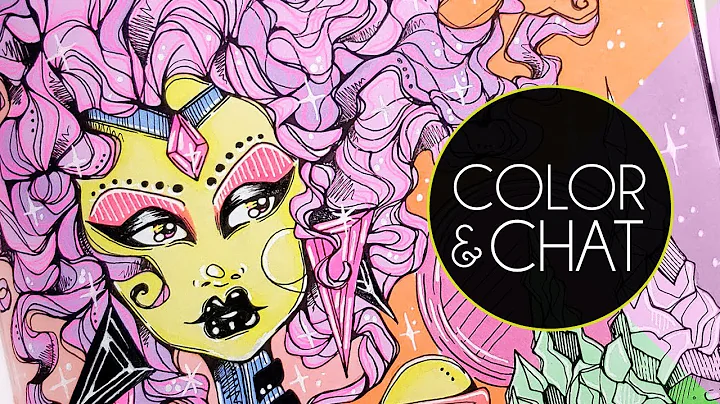 Color & Chat | Stardust Space Lust Coloring Book