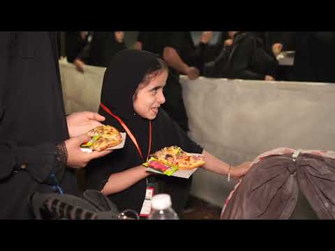 گوشه ای از فعالیت خادمین موکب احباب الرضا ع شهرستان ورامین عمود ۸۴۰