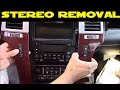 How to remove Car Stereo in a 2007-2014 Cadillac Escalade EXT ESV SUV