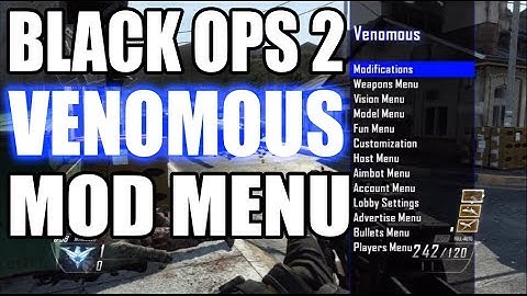 [BO2/1.15] Venomous Mod Menu + Download! ImPiffHD