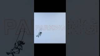 Banksy | Scribit Timelapse | 60sec | "Parking" by Mahsa Borzoo