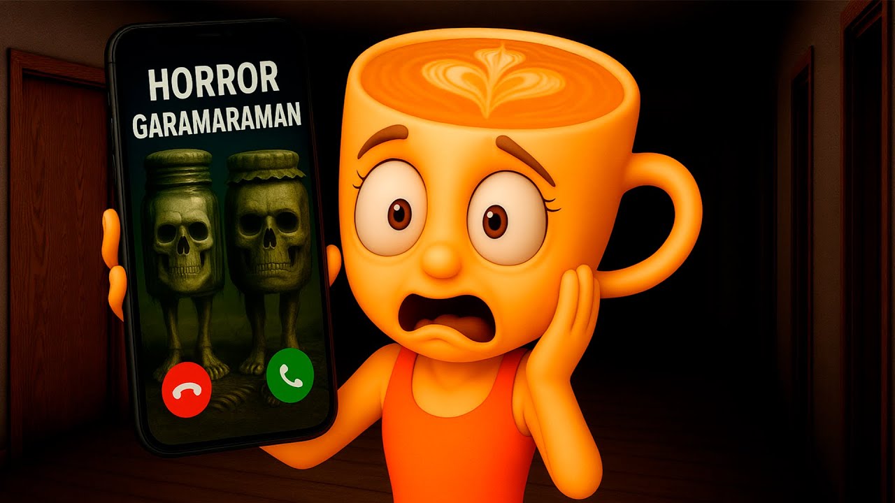 HORROR GARAMARAMAN call BALLERINA CAPPUCCINA in Granny House | Funny ...