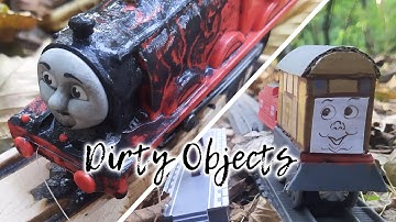 Dirty Objects (Scene Remake + Bloopers) | HandMade Carton TOBY | Thomas & Friends