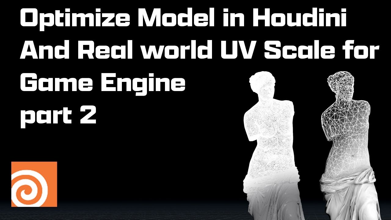 Optimize Model in Houdini And Bake AO for Game Engine Part 2 - YouTube