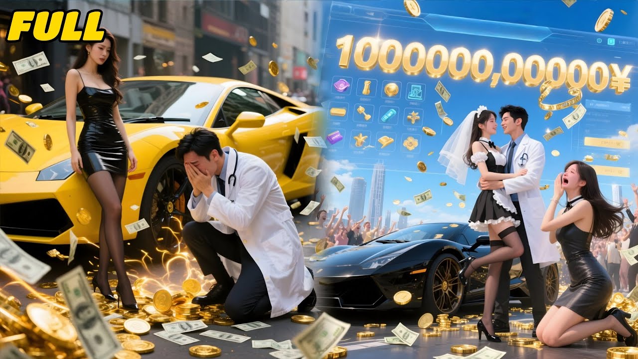 Down/out man abandoned by wife get"Super Doctor System"gains top med skills & rewards—marries beauty