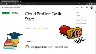 Cloud Profiler: Qwik Start || [GSP209] || Solution