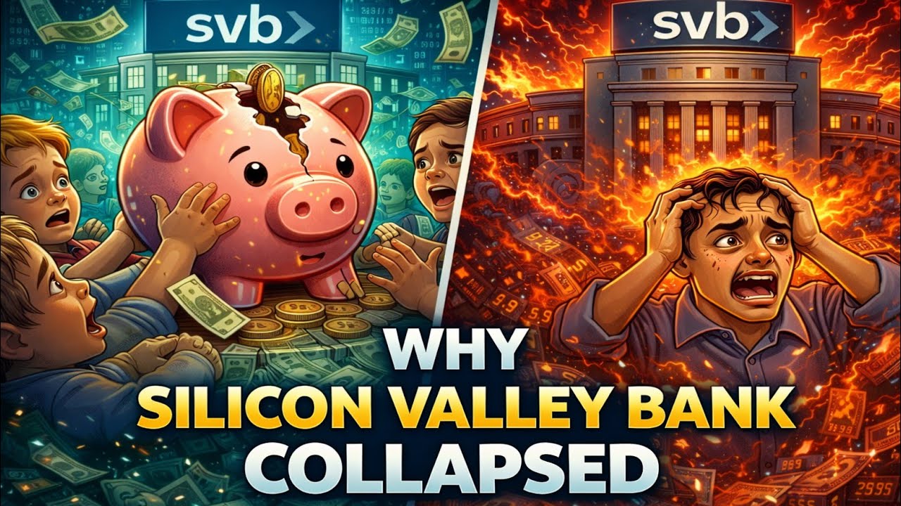 Silicon Valley Bank Collapse Explained Simply | What Really Caused the SVB Bank Run