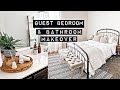 DECORATE MY NEW HOME WITH ME! *Series*| GUEST BEDROOM & BATHROOM DECOR| Modern Farmhouse decor