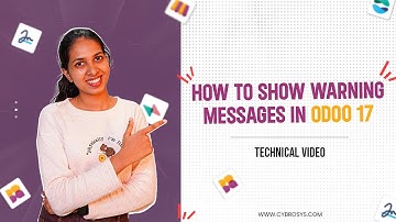 How to Show Error/Warning Messages in Odoo 17 | Odoo 17 Development Tutorial | Alert Warning in Odoo