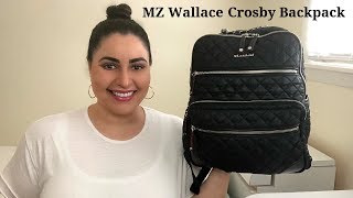Famous MZ Wallace Crosby Backpack - Review, What's in my Bag, and Mod Shots Wealth