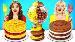Rich Food vs Poor Food | Battle of Expensive vs Cheap Sweets by RATATA CHALLENGE