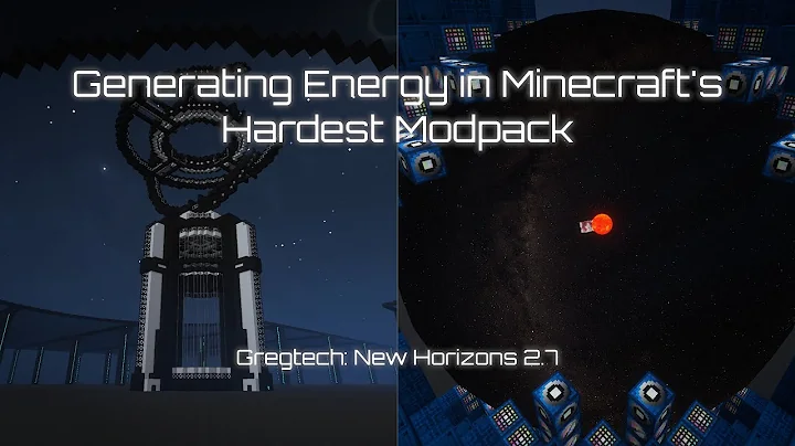 Generating Energy in Minecraft's Most Complicated Modpack: Gregtech New Horizons 2.7