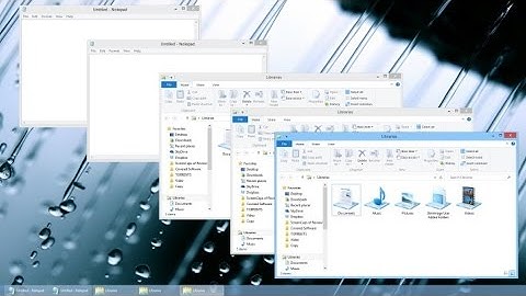 Shortcut to minimize all the opened windows at one go