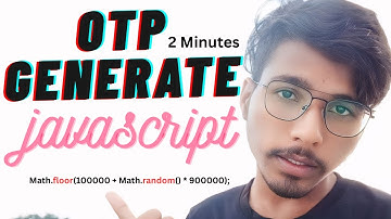 JavaScript OTP Generator in 1 Line! 😱⚡ | Coding Hack: 1 Line OTP Generate | JavaScript 🧠 Umesh Kumar