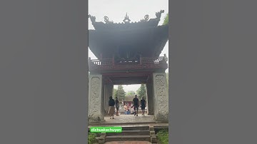 QUANG CẢNH BÊN TRONG VĂN MIẾU QUỐC TỬ GIÁM#chuavietnam #xaloiphat #họctập #dichua