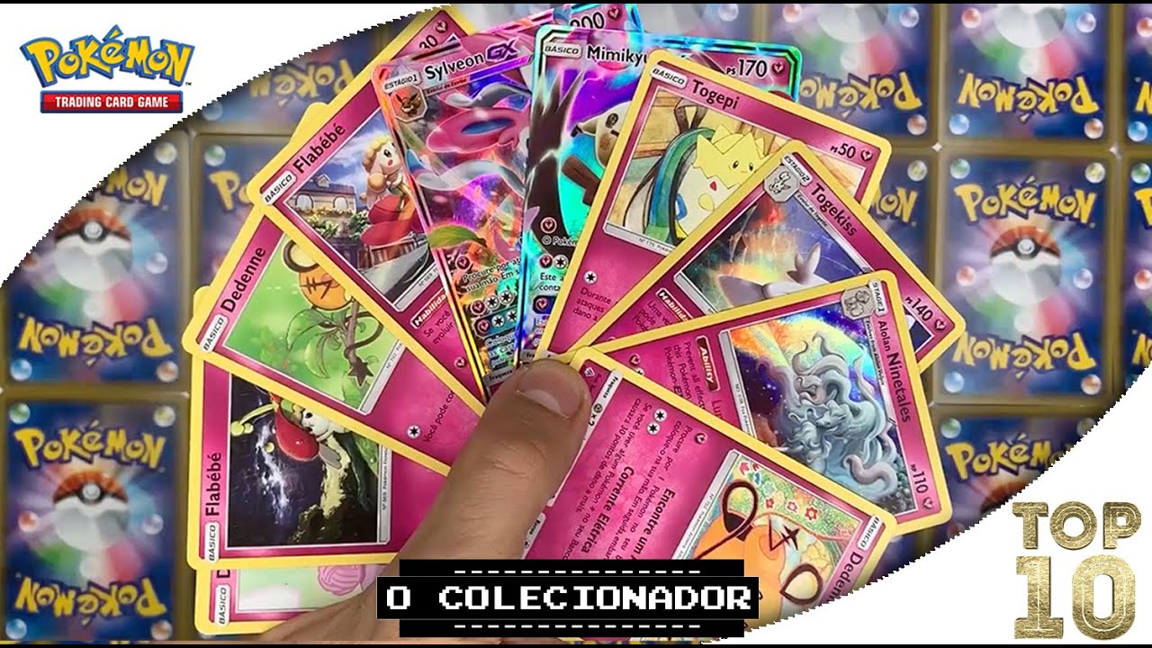 20 Lindas Cartas Pokémon Tipo Fada Sem Repetição + 1 Energia