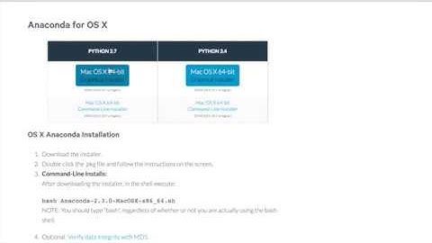 How to install Python(Mac OS and Linux)
