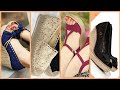 Outstanding trendy crochet and leader shoes and sandals collection 2019