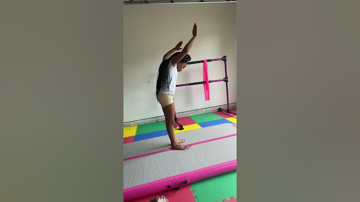 Lani Love trying to learn back handspring #shorts #backhandsprings #gymnastics