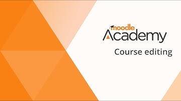 Course editing