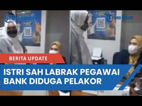 Viral Video Istri Sah Labrak Pegawai Bank Diduga Pelakor