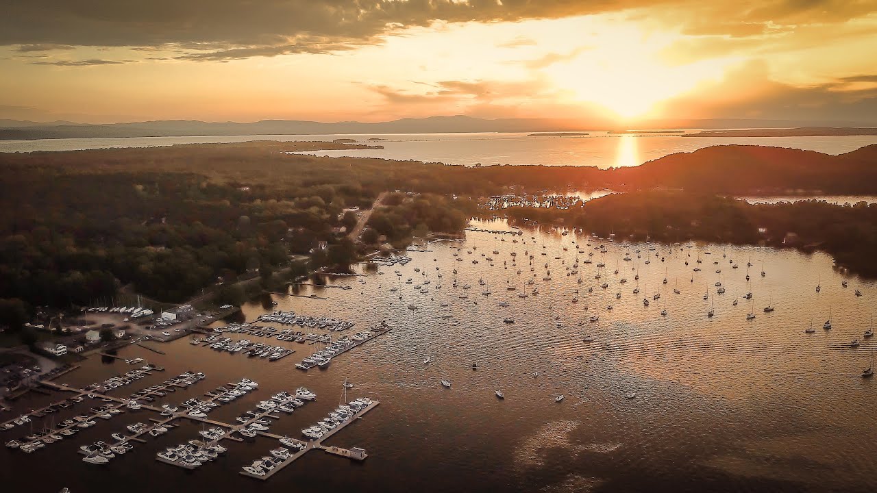 1 MINUTE over COLCHESTER, VERMONT YouTube