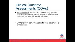 Patient Reported Outcomes and Patient Centered Outcomes