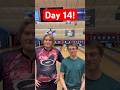 Day 14! Trying to bowl a doubles 300 game.#bowling #strike #chasing300 #bowlifi #bowlifi