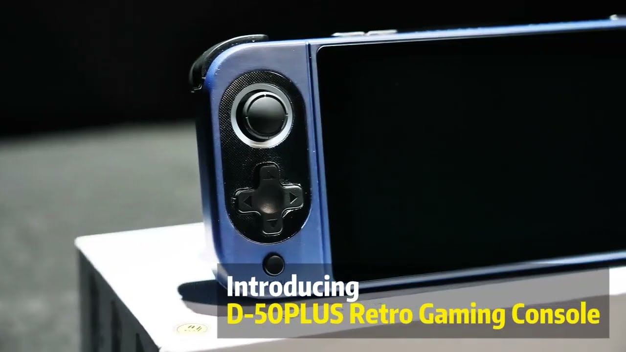 D-50Plus エミュ機 ゲーム機 1280x720 金属筐体 タッチパネル 使用極少