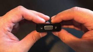 Rankie Gold-Plated DisplayPort to HDMI HDTV Adapter Converter Male to Female with Audio Rankie Mini Displayport to VGA Adapter Overview