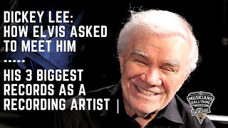 Dickey Lee: How Elvis Asked to Meet Him & His 3 Biggest Records as a Recording Artist | Part One