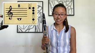 How to Play A, Low B, and Four New Songs! - Clarinet with Irene