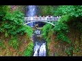 Multnomah Falls Oregon - Aerial drone video by John Gustin