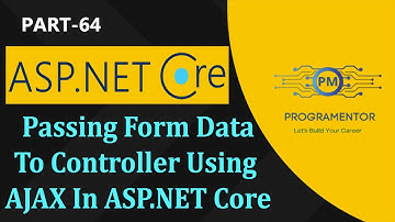 64 | Passing Data From View To Controller Using jQuery AJAX In ASP.NET Core 6 (Hindi/Urdu)