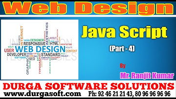 Web Design | Javascript Part - 4 by Ranjit Kumar