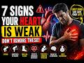 HINDI: 7 Signs Your Heart Is Weak (Don’t Ignore These!) #heart #video #changebyscience #wellness