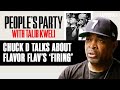 Chuck d sets the record straight about flavor flavs firing  peoples party clip