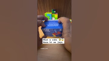 Moyu RS3M v5 3x3 Cube unboxing/ moyu Rubik