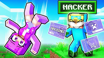 Playing as a HACKER to Prank My Friends in Minecraft!