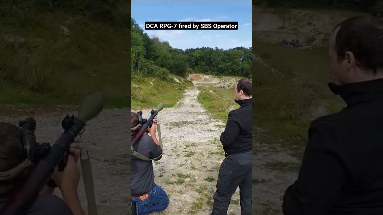 DCA RPG 7 Fired By SBS Operator Airsoft Gun Pew Rpg Dca Davescustomairsoft Sbs Boom