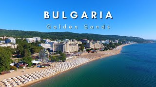 Golden Sands Beach: A Drone's View