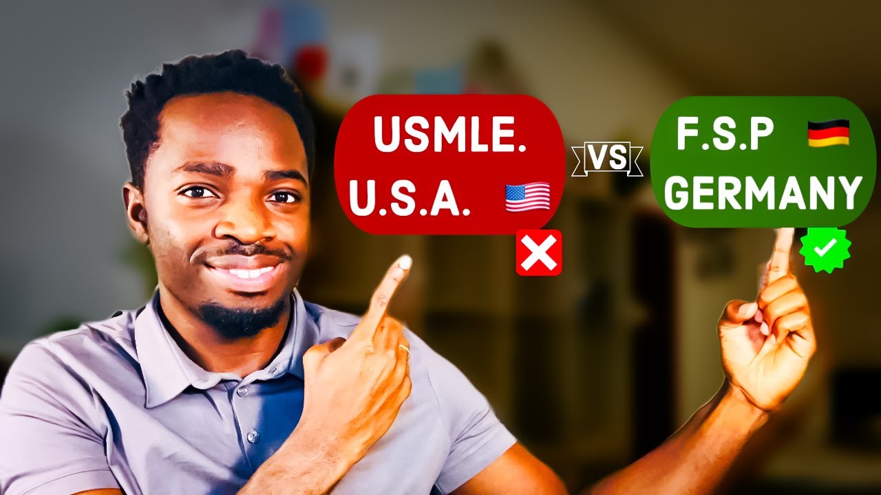 U.S.M.L.E 🇺🇸 Vs 🇩🇪The GERMANY MEDICAL LICENSING  EXAM. 2025,(Updates)