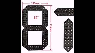 Outdoor LED Digital Module | Standard Size for Gas Station, Scoreboard, Clock &amp; LED Signs #shorts