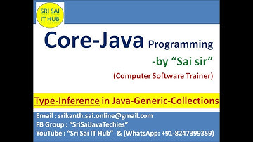 Java Type Inference in Generic Collections #311|| Java Collections Framework||Type Inference in Java