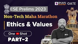 UPSC ESE 2023 Prelims | Engineering Ethics & Values |Part-2| UPSC ESE Prelims Preparation | BYJU'S