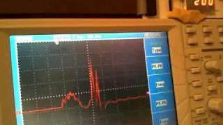 Exp 1)SHARP PULSE DISCOVERY Pulsing a Bifilar Coil with one channel Phased Delay in 1nS steps
