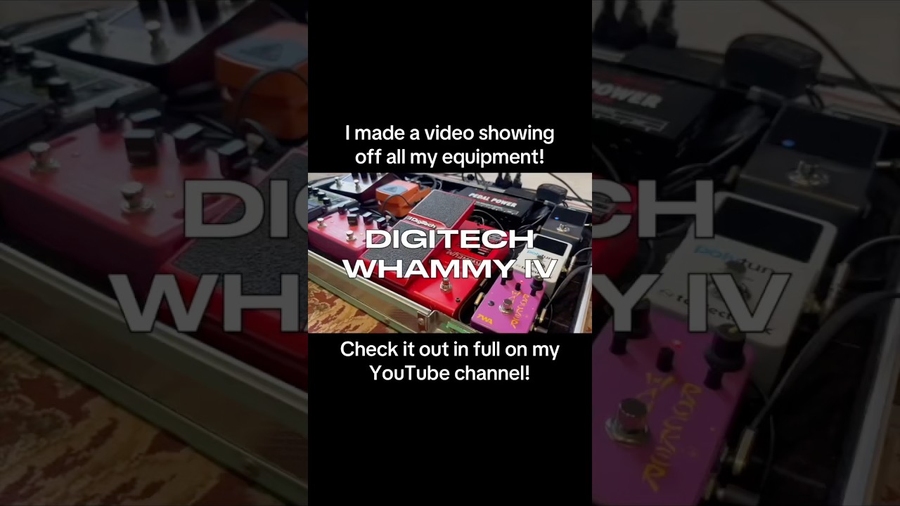 MilesLargeTV Equipment Tour 2026 is now live!! #guitar #digitech #pedalboard #guitarpedals #stompbox