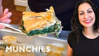 Make Spanakopita With Yasmin Khan | Quarantine Cooking