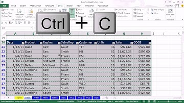 Highline Excel 2013 Class Video 36: Excel Filter For Extracting Records with AND or OR Criteria