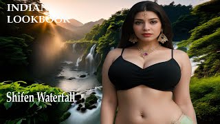 4K AI Art Indian Lookbook Meets Shifen's Cascading Beauty